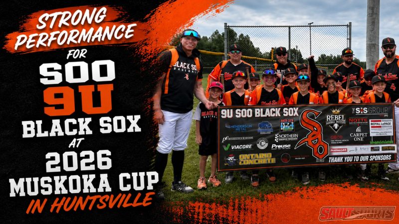 Strong Performance for Soo 9U Black Sox at 2026 Muskoka Cup in Huntsville