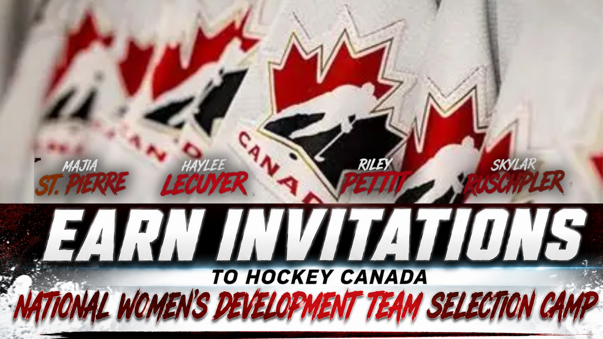 Sault Ste Marie’s St. Pierre,  Lecuyer,  Pettit, and Ruschpler Earn Invitations to Hockey Canada National Women’s Development Team Selection Camp