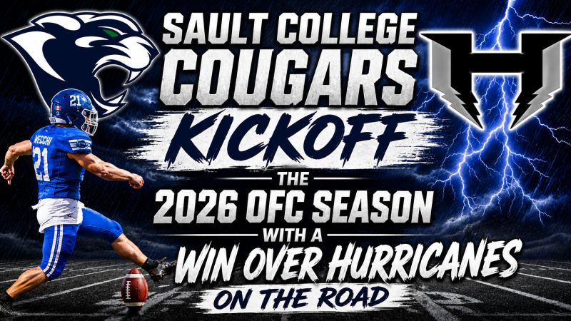 Sault College Cougars Kickoff the 2026 OFC Season with a Win Over Hurricanes on the Road