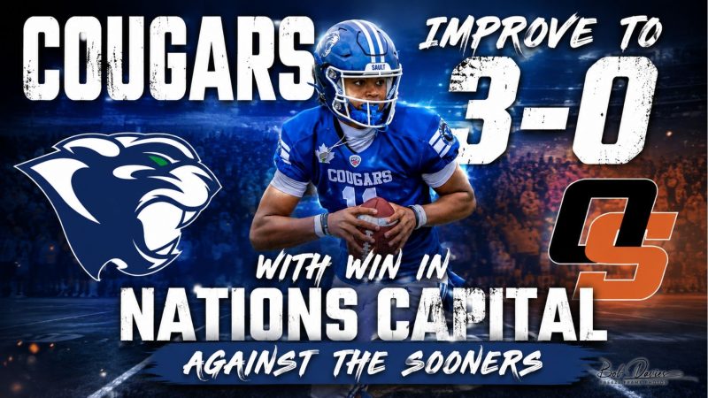 Cougars Improve to 3-0 with Win In Nation’s Capital Over the Sooners