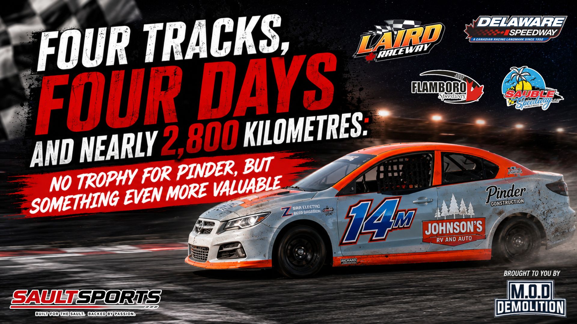 Four Tracks, Four Days and Nearly 2,800 Kilometres: No Trophy for Pinder, But Something Even More Valuable