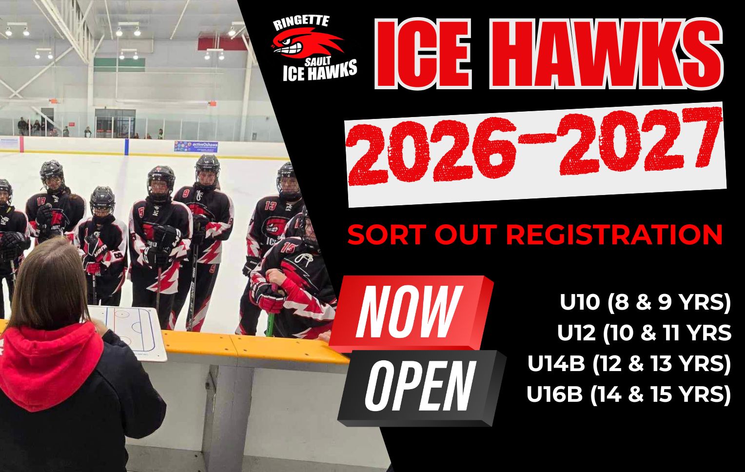 Sault Ringette Club Excited to Announce Fall Sort-Outs for the 2026–2027 Sault Ice Hawks Representative Programs