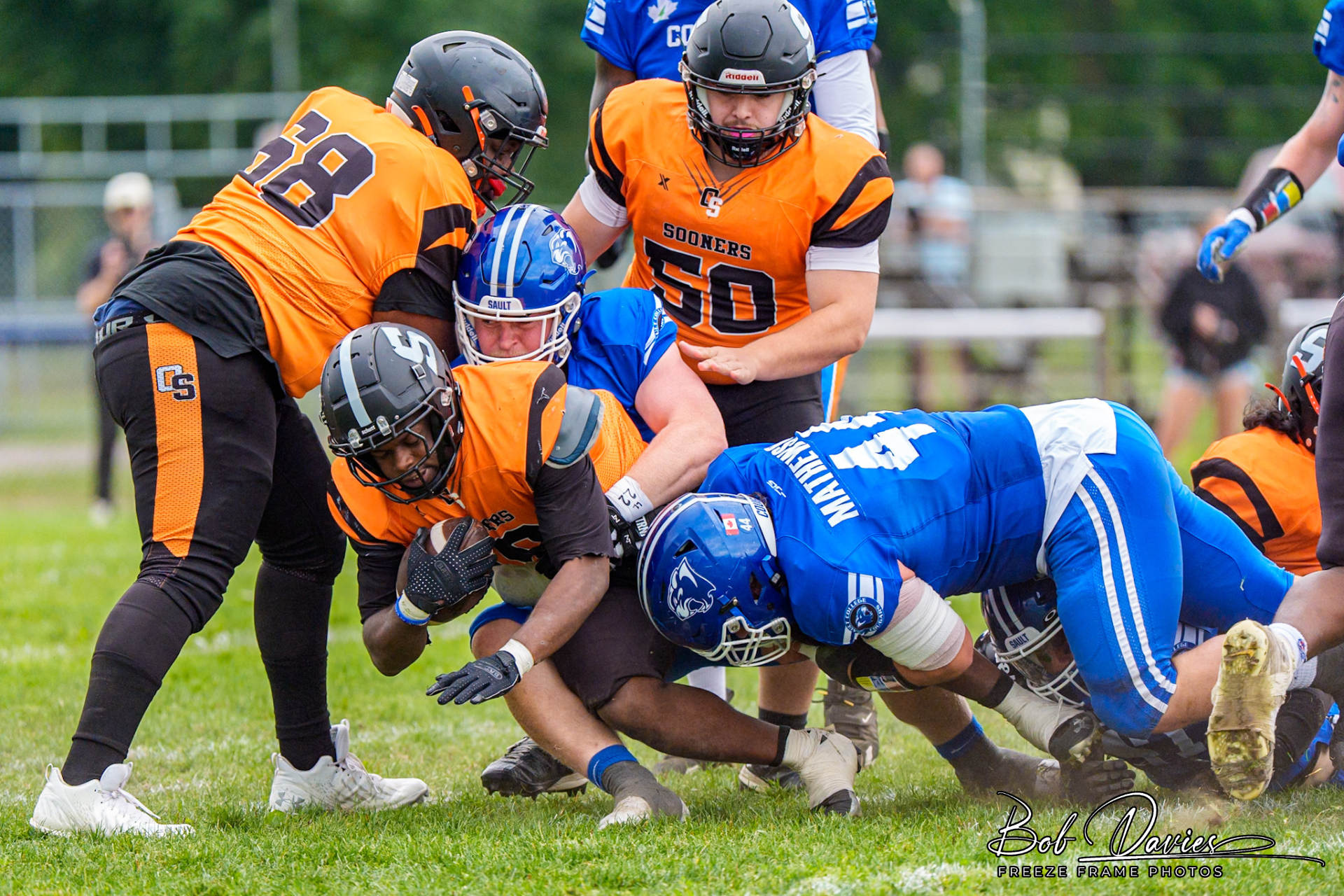 Sault College Cougars Roll Past Ottawa Sooners at Rocky DiPietro Field