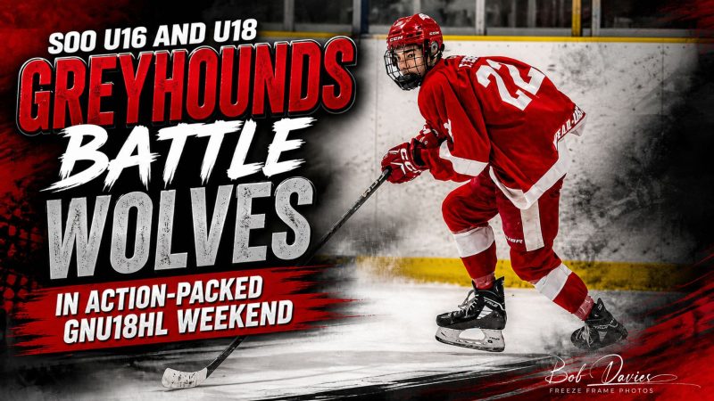Soo U16 and U18 Greyhounds Battle Wolves in Action-Packed GNU18HL Weekend