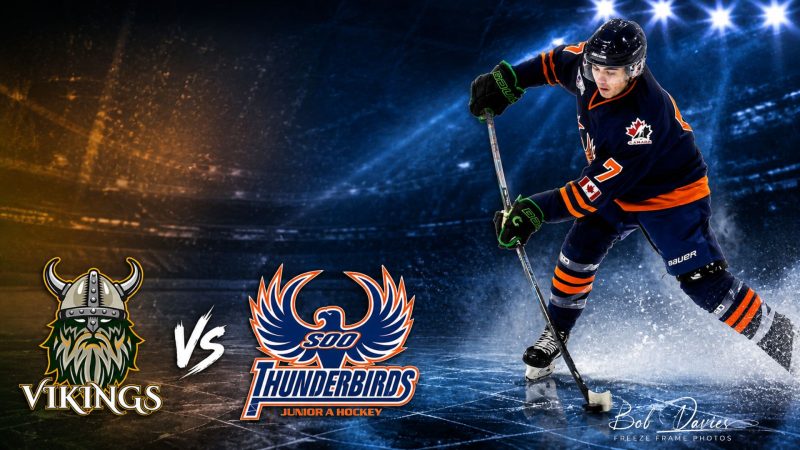 Soo Thunderbirds Upset the Visiting Elliot Lake Vikings