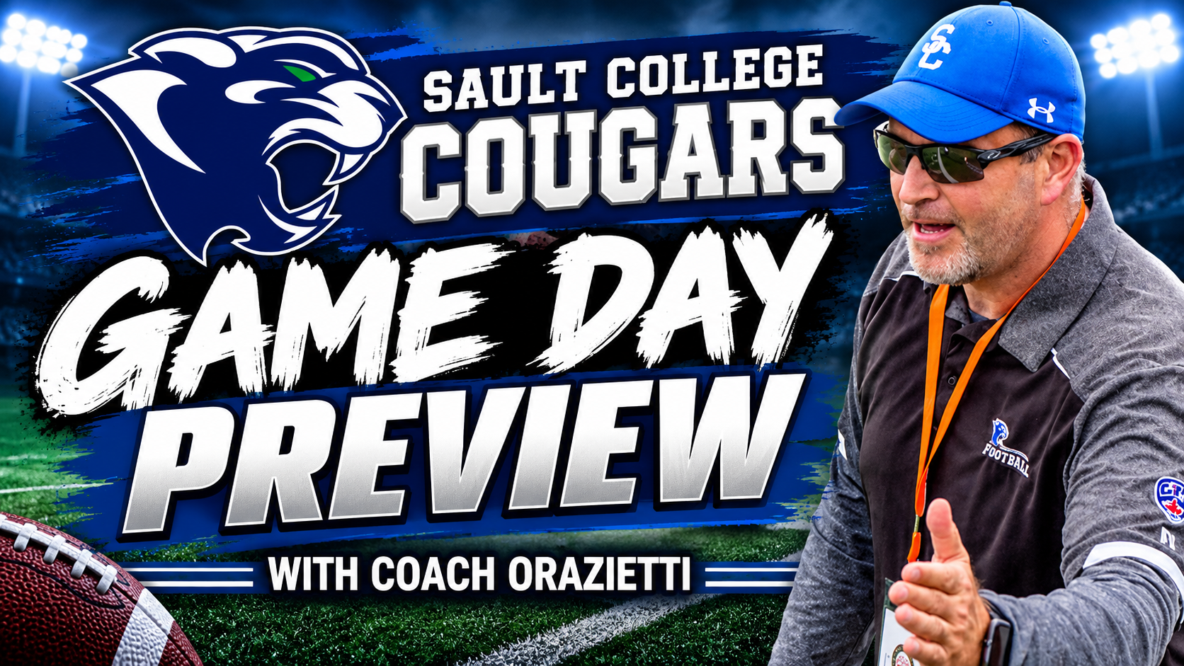 Game Day Preview with Coach Orazietti: Sault College Cougars Make History as Undefeated 8-0 Squad Hosts First-Ever CJFL Home Semifinal