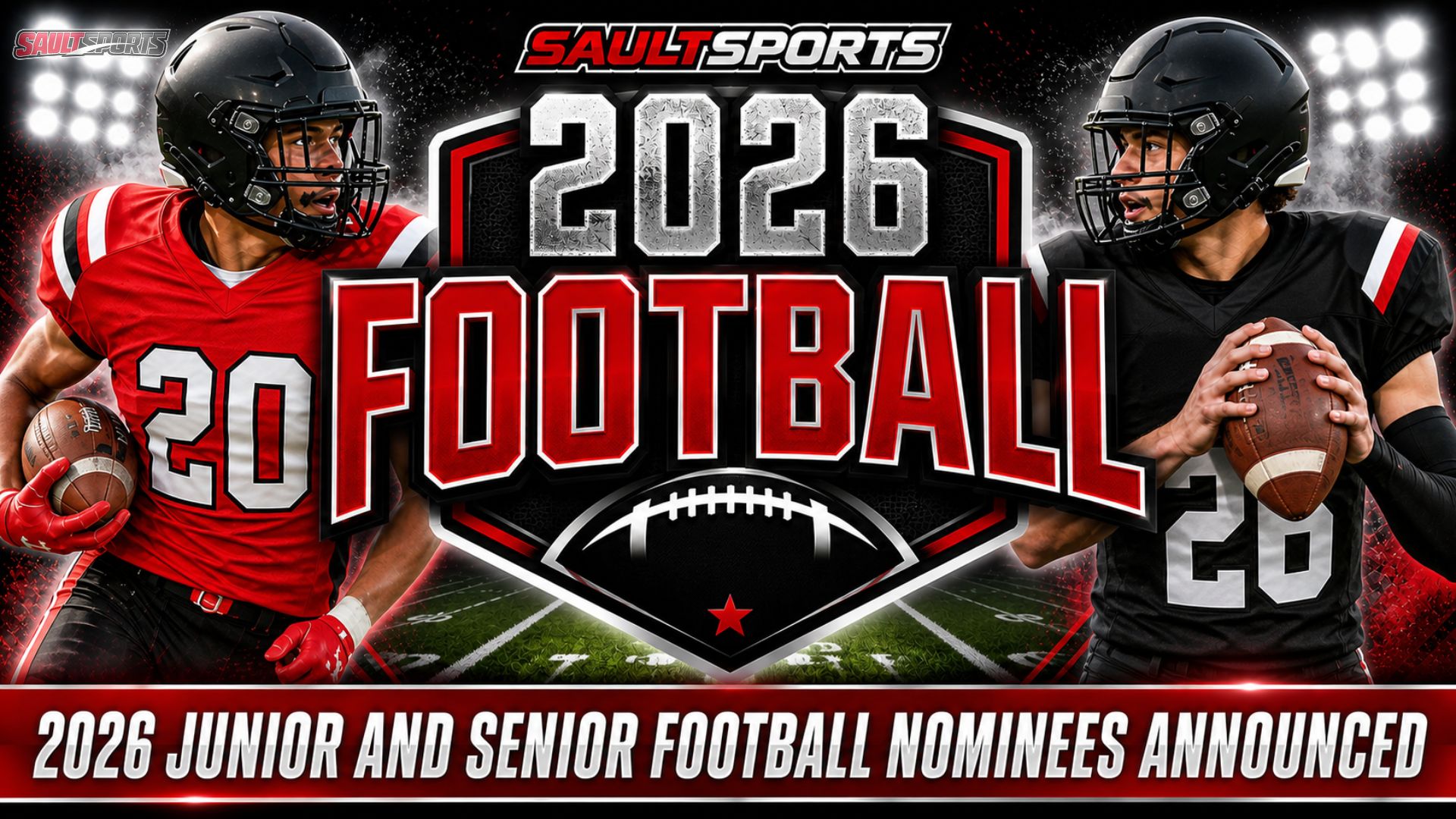 2026 Junior and Senior Sault Ste Marie High School Football Nominees Announced