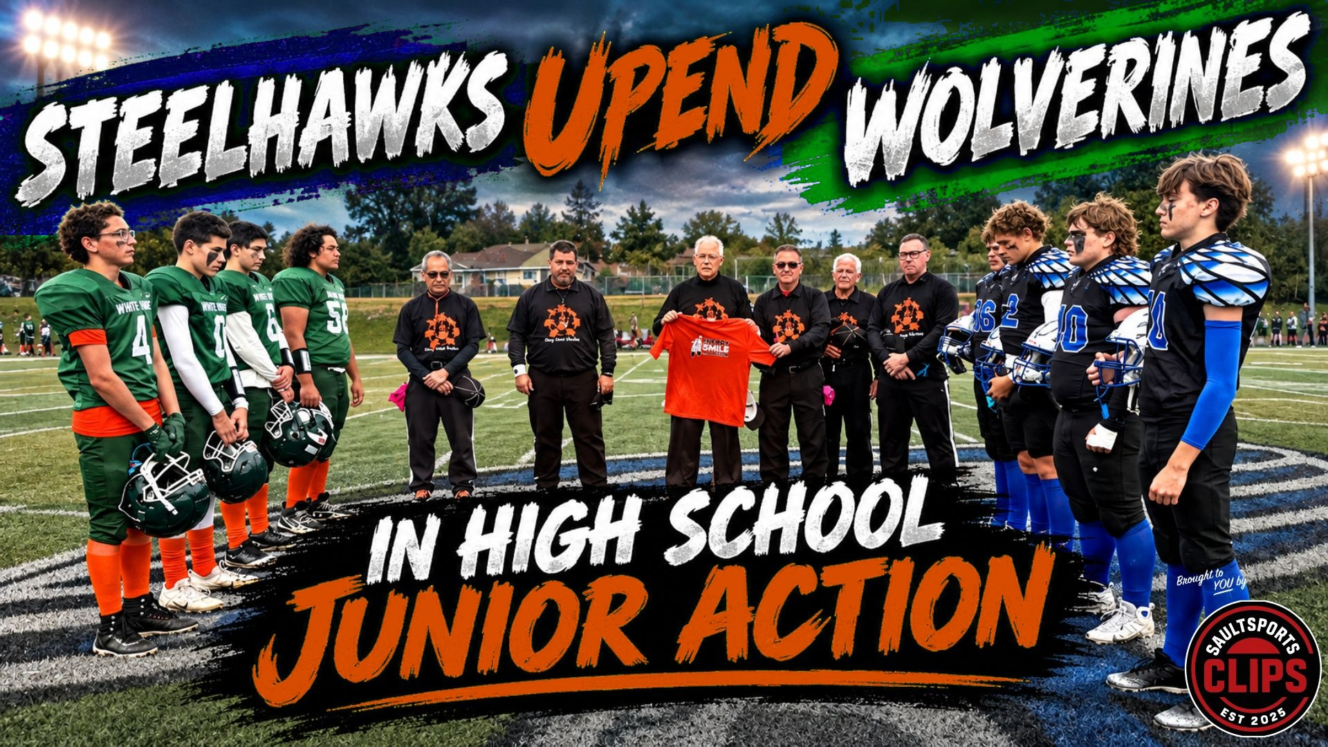 Steelhawks Upend Wolverines in High School Junior Football Action