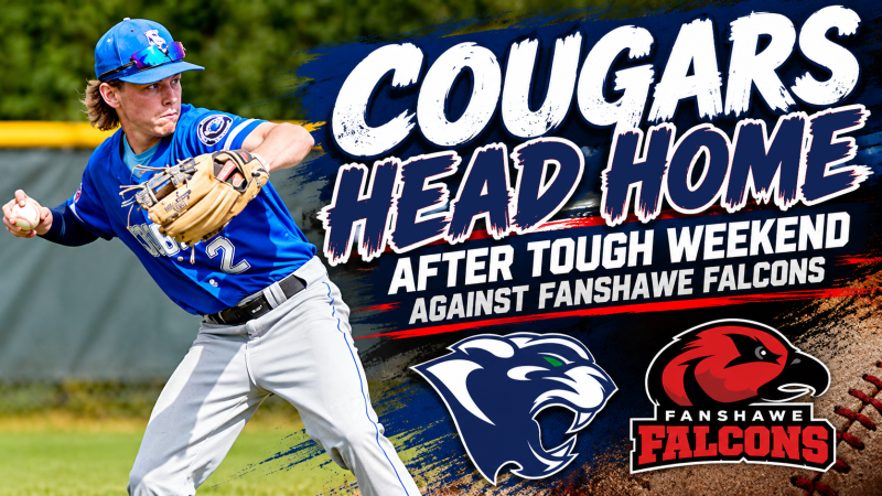 Cougars Head Home After Tough Weekend Against Fanshawe Falcons