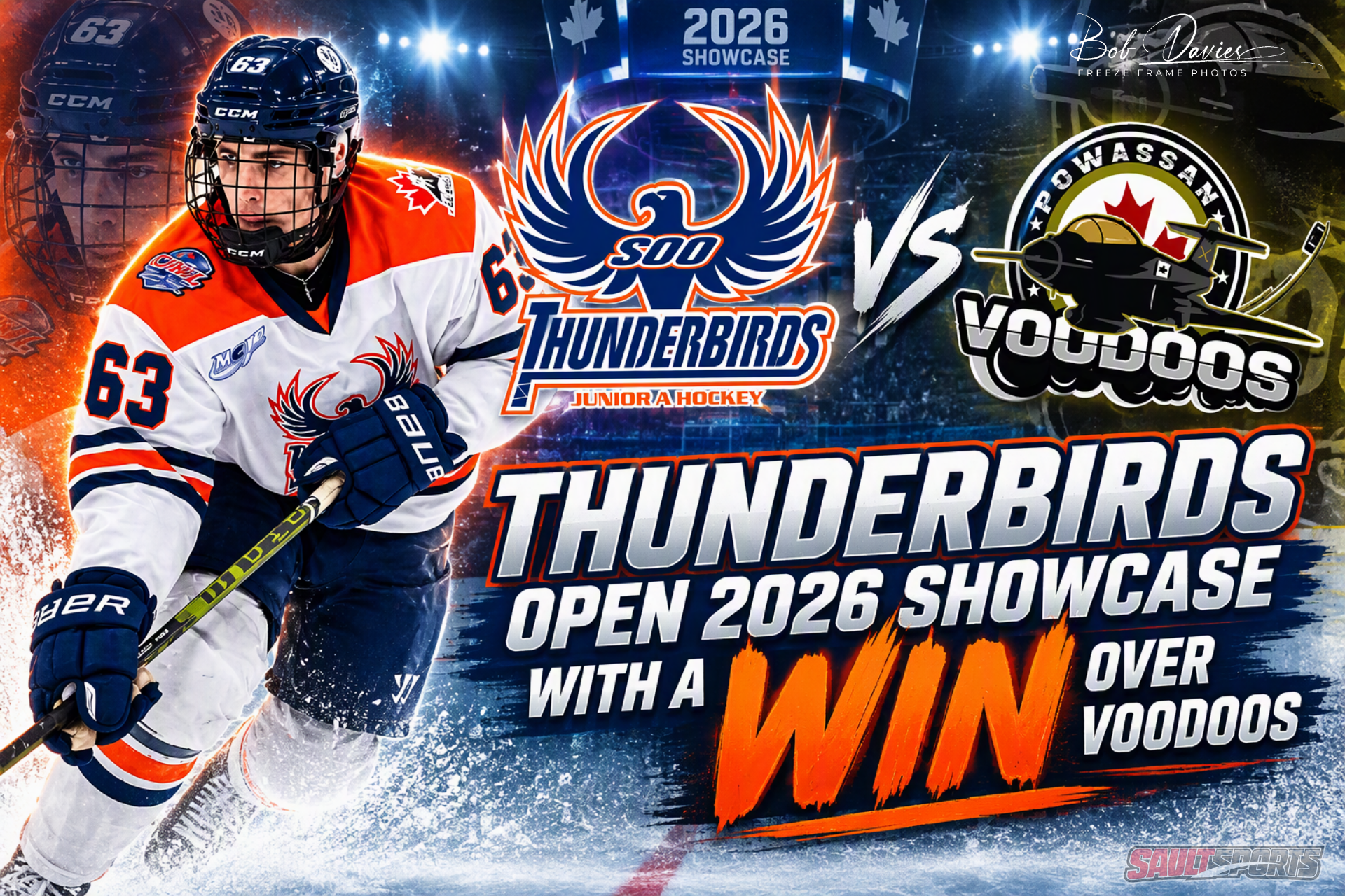 Thunderbirds Open 2026 Showcase with a Win Over the Voodoos