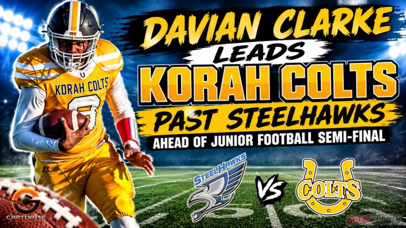 Davian Clarke Leads Colts Past Steelhawks Ahead of Junior Superior Heights vs Korah Football Semi-Final