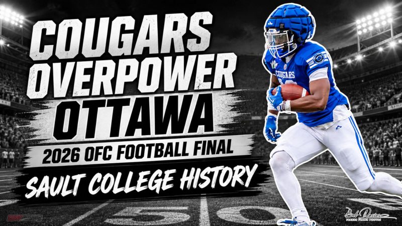 Cougars Overpower Ottawa to Secure Spot in 2026 OFC Football Final to Make Sault College History
