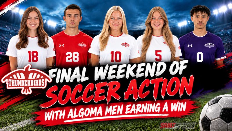 Thunderbirds Battle Western Mustangs in Final Weekend of 2026 OUA Soccer Action with Algoma Men Earning a Win