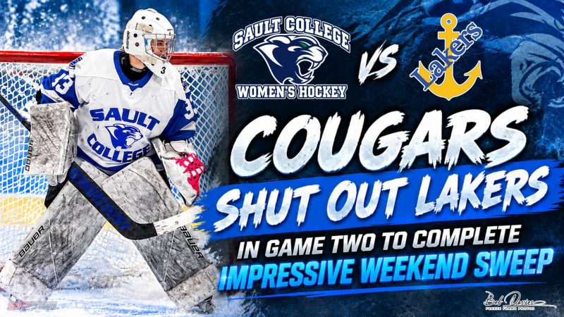 Cougars Shutout Lakers in Game Two to Complete Impressive Weekend Sweep at Home