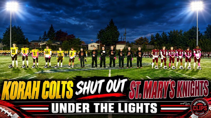 Colts Shutout the Knights in Senior High School Action Under the Lights
