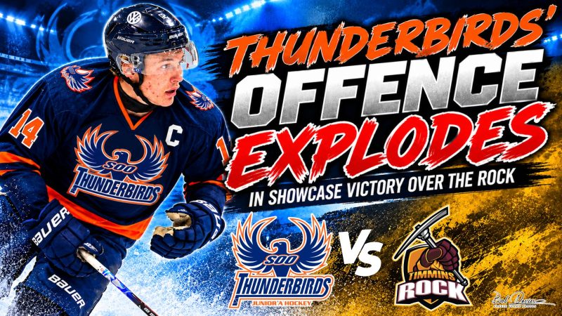 Thunderbirds’ Offence Explodes in Showcase Victory Over the Rock