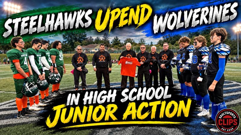 Steelhawks Upend Wolverines in High School Junior Football Action